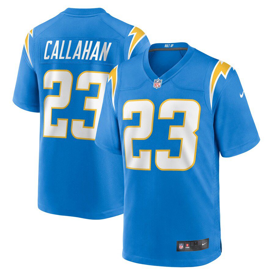 Men Los Angeles Chargers #23 Bryce Callahan Nike Powder Blue Game NFL Jersey